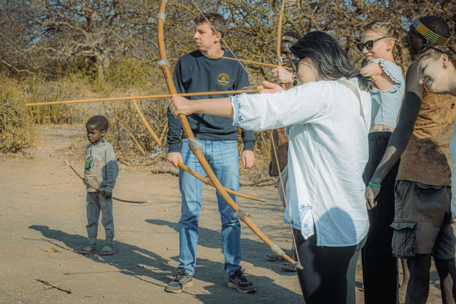 A guided visit near Lake Eyasi
